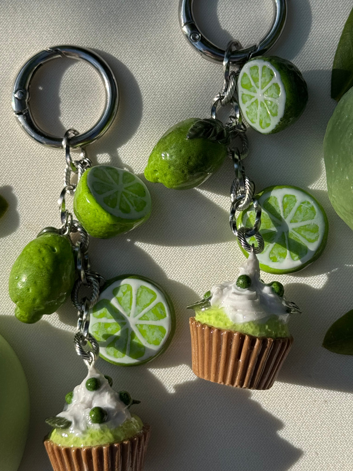 Limeos Muffin Táskadísz