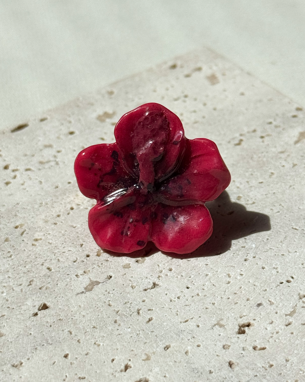 Hibiscus Gyűrű - Sötét rózsaszín