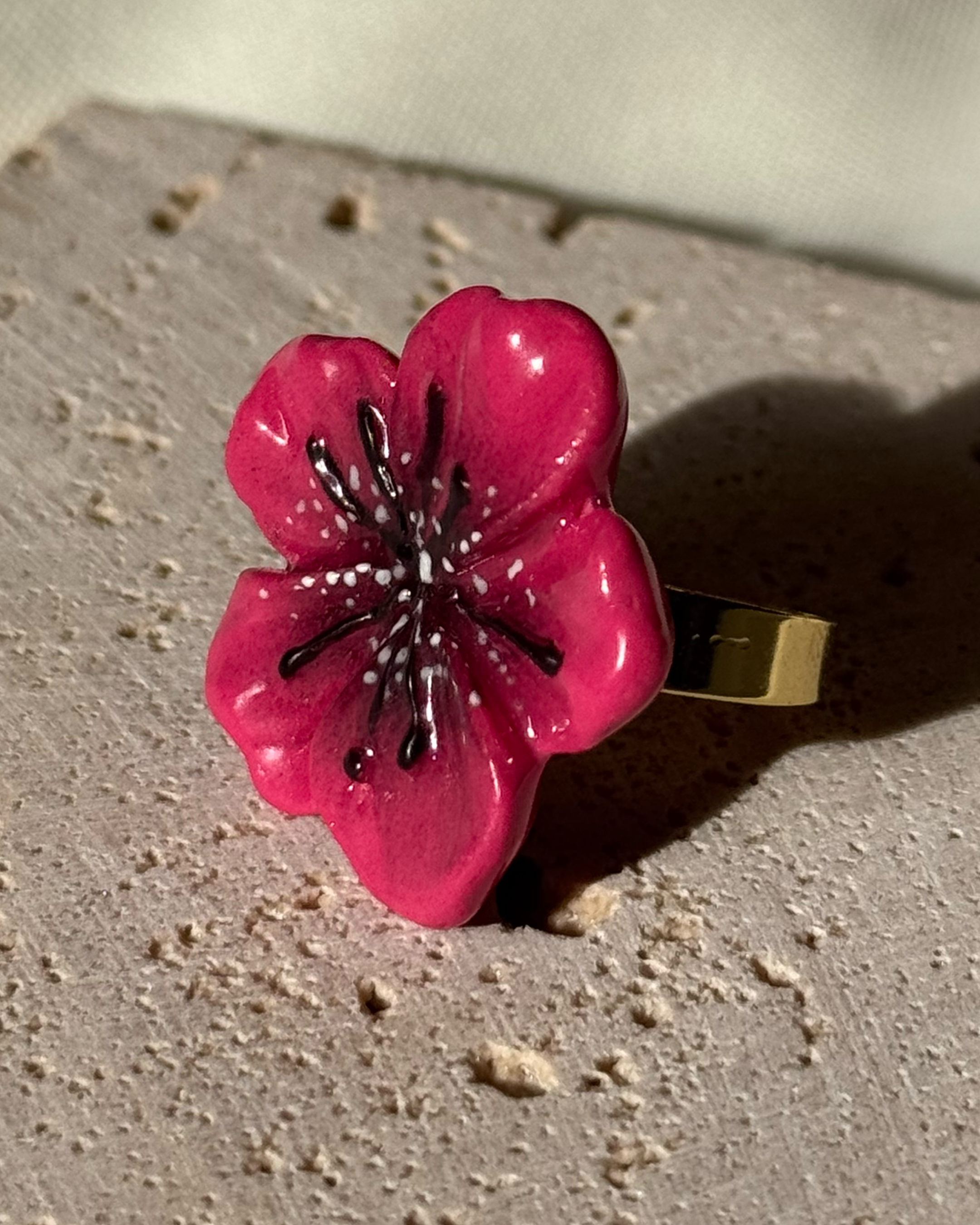 Hibiscus Gyűrű - Pink